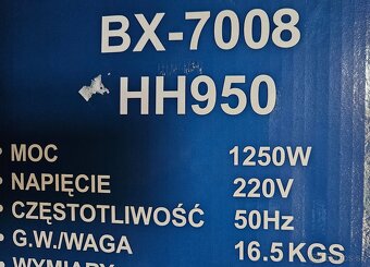 Benzinova elektrocentrala 1250w - 6