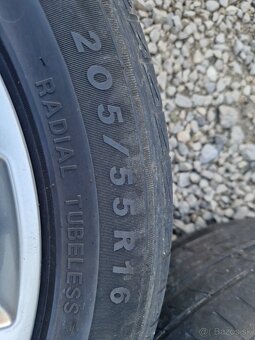 Škoda Alu disky s pneumatikami 205/55 R16 - 6