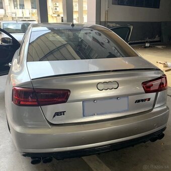 AUDI A6 C7 generácia 4G spoiler kridlo lipko na kufor - 6