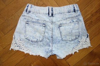 Rifľové šortky Denim Co 12-13 rokov - 6