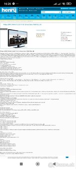 Predám 32" Fullu HD Philips TV - 6