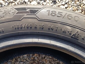 185/60 r15 zimné pneumatiky 2ks Matador a 2ks Barum - 6