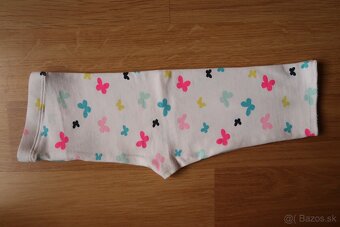 3x legíny trojštvrťové H&M 98 (2-3 roky) TOP STAV - 6
