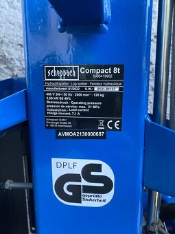 NOVÁ Scheppach stipačka compakt 8t 400v - 6