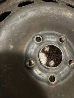 Plechové disky 5x112 R16 + puklice - 6