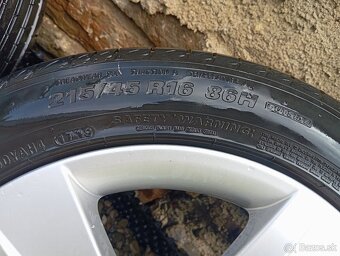 Elektróny 5x112 r16 letná sada - 6