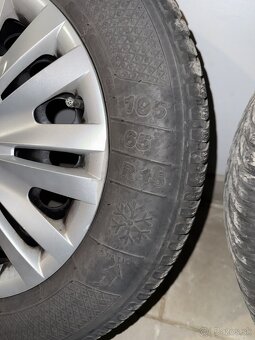 Plechače R15 5x112 + pneu - 6