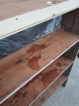 Predám starú drevenú poličku - 6