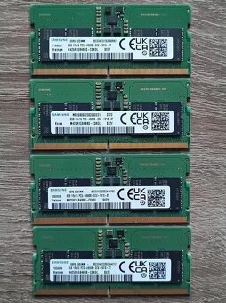 MICRON 16GB DDR5 a Samsung 8GB DDR5 SoDimm - Nové - 6
