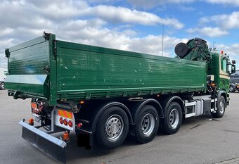 Scania G 490 - 8x4 – ValníkSklápěč + HR-HIAB 24tnm – EURO 6 - 6