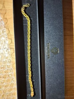14k náramok 20 cm - 6