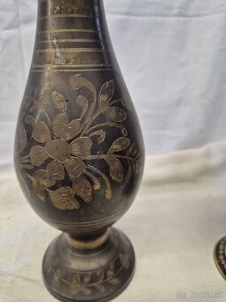 Predam mosadzne vazy a svietniky - 6