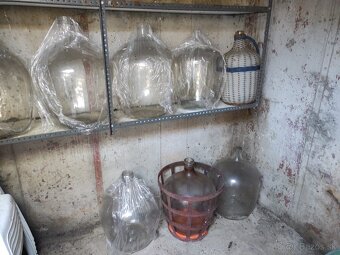 Predám sklenené demižóny - 6