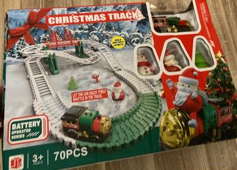 Hračka Vianočný vláčik na baterky/Nové - 6