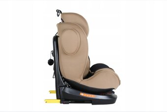Nová autosedačka 40-150cm, ISOFIX, I-size, otočná - 6