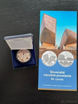 Pamatne zberatelske SVK euromince 10€ / 20€ / pamatny list - 6