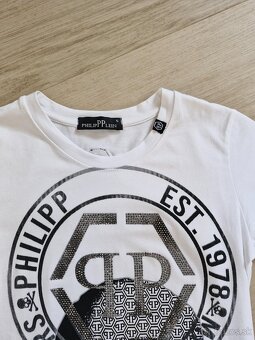 Philipp Plein NOVE 2 damske tricka s kamienkami S - 6