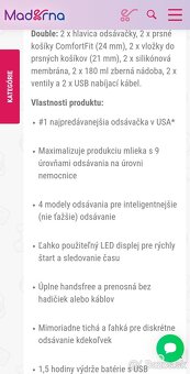Lansinoh handsfree odsávačka mlieka - 6