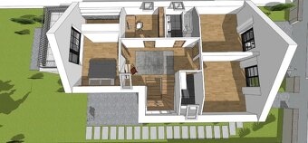 Stavebný pozemok s jedinečným projektom LÁB - 6