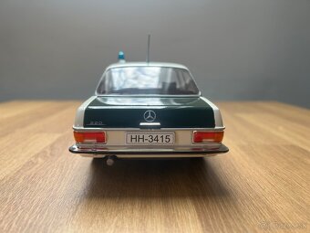 Mercedes-benz 220 W115 Polizei 1:18 MCG - 6