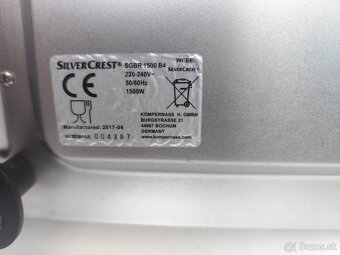 Predám mini rúru Silvercrest SGBR 1500 D4 - 6