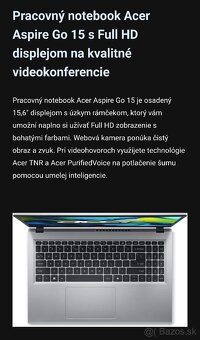 Predam Acer Aspire Go 15 Pure Silver - 6