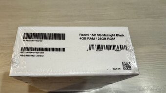 Xiaomi Redmi 15C 5G Midnight Black - 6