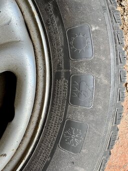 Celoročné pneumatiky s diskami už len 1ks 215/65R16 - 6