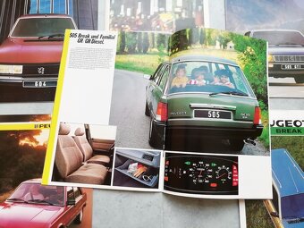 Peugeot katalogy 604, 505, 305, Break, Familial - 6