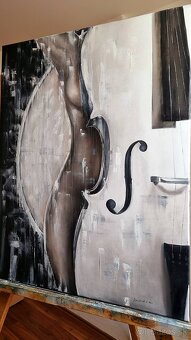Melódia slobody - Olej na plátne 70x90 cm - 6