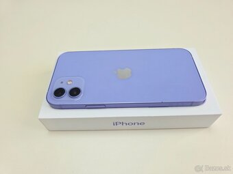 APPLE IPHONE 12 PURPLE 64GB,ZDRAVIE BATERKY 100% - 6