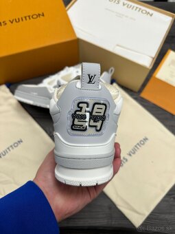 Louis Vuitton tenisky GREY komplet balenie - 6