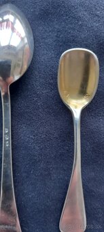 Strieborné lyžičky - 6