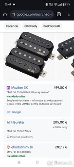 EMG Fat 55 Set + 3 polohový prepinač. LEN 100€ - 6