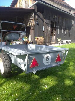 VOZÍK / VLEČKA za malotraktor Agzat, Terra Vari - 6