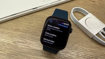 Apple Watch Series 8 GPS 45mm Midnight Aluminium - 6
