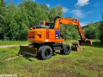 Kolesové rýpadlo Komatsu PW148-8 15 ton - Nízky počet najazd - 6
