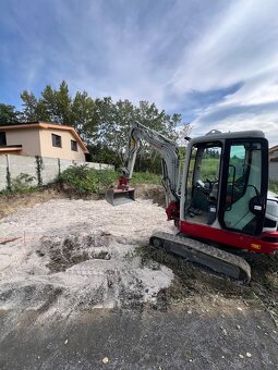 Výkopové, zemné a búracie práce s minibagrom - 6