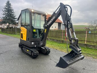Minibagr VOLVO EC15e pouze 710mth / hyd.svahovka + podkopy - 6