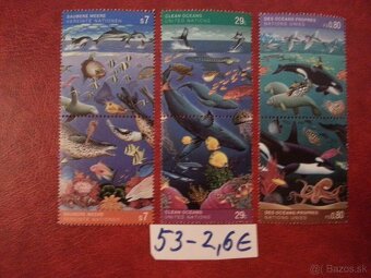 Postove znamky zvierata - 6