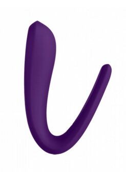 Vibrátor SATISFYER DOUBLE CLASSIC fialový - 6