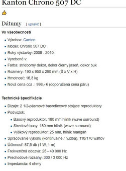 Canton Chrono 507 DC - 6