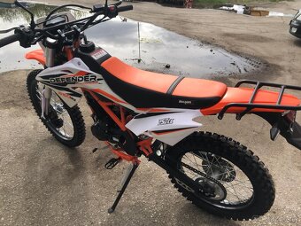 Nove Cestné enduro DEFENDER 250 cm3 - kolesá 21/18 + Štartér - 6