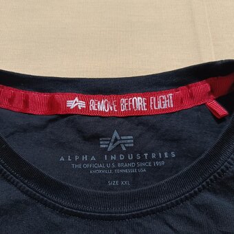 Alpha Industries x NASA "Dark side of the moon" tričko XXL - 6