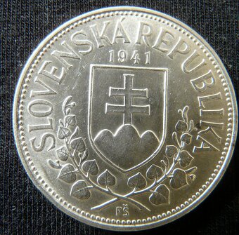 Slovenský štát - zberateľské strieborné mince - 6