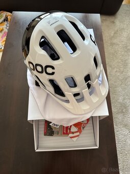 POC Tectal Race MIPS prilba, Hydrogen White/Uranium Black, L - 6