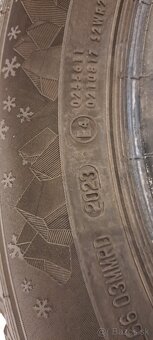 Predám 2ks pekné zimné 185/65r15-88T Semperit - 6