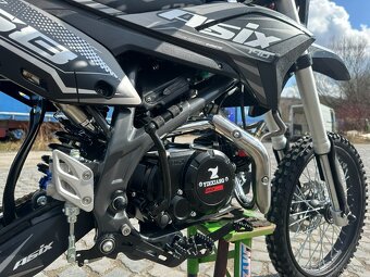 Predám čisto nový nejazdený Pitbike ASIX XB68 140CM3 + El. š - 6