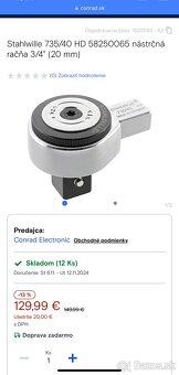 Momentovy kluc 80 - 400 NM - 6