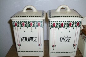 Secese-kameninové kořenky. - 6